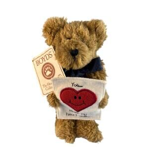 Boyds Plush "Smiley B. Bear"  7" Jointed Bear Style #903094 -Retired